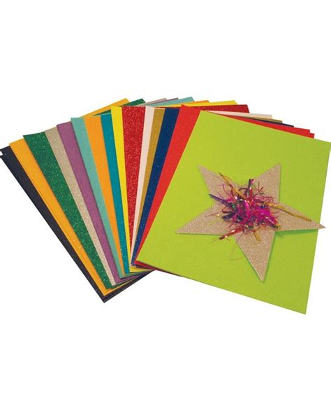 A4 Glitter Card Westcare Education Supply Shop