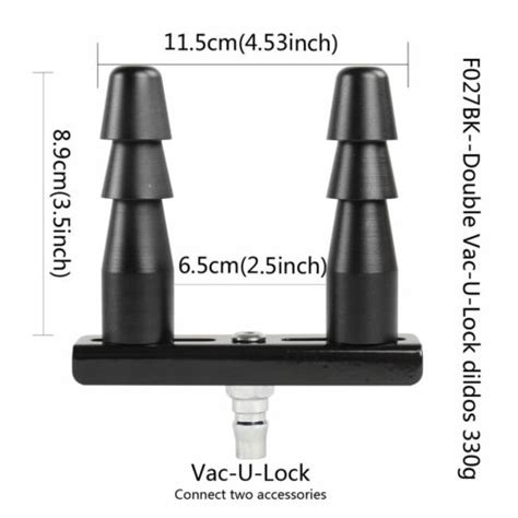 Sex Machine Big Black Dildos Vac U Lock Vibrator For Women Attachments Sex Toys Ebay