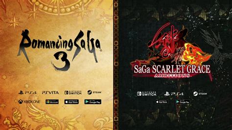 Square Enix Explains Why Romancing Saga 3 And Saga Scarlet Grace