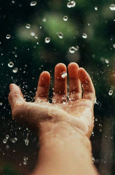 Hand Photography Creative Photography Rainy Day Photography Water
