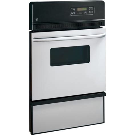 Ge 24 In Self Cleaning Single Gas Wall Oven Stainless Steel In The
