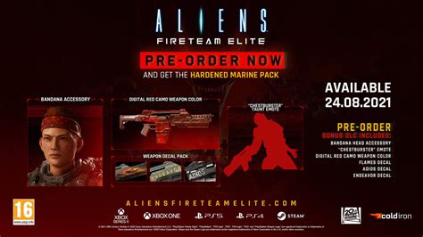 Aliens: Fireteam Elite releases August 24 – Check out the Deluxe