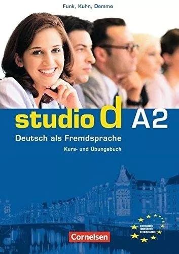 Studio D A2 Kursbuch Ubungbuch Audio Cd De Funk Hermann