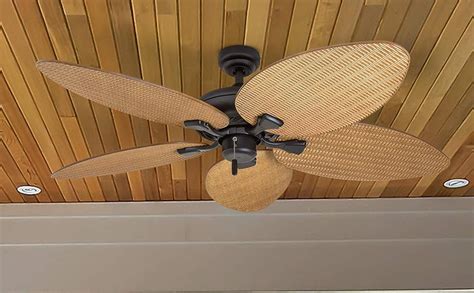 Honeywell Ceiling Fans Palm Island 52 Inch Tropical Indoor Outdoor