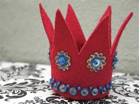 Mini Crown No4 Mini Crown Felt Crafts Cute Ts