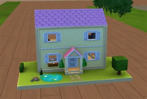 Home For Two Dollhouse Replica By Starstrucksh At Mod The Sims Sims 4