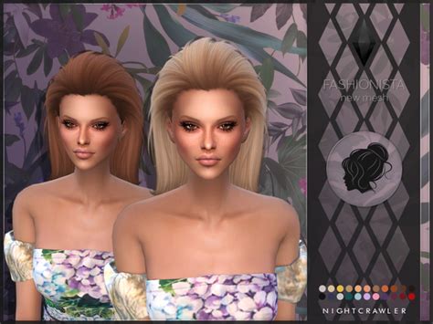 Sims 4 New Hair Mesh Downloads Sims 4 Updates Page 123 Of 257