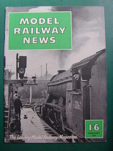 Model Railway News Magazine February 1957 Ebay
