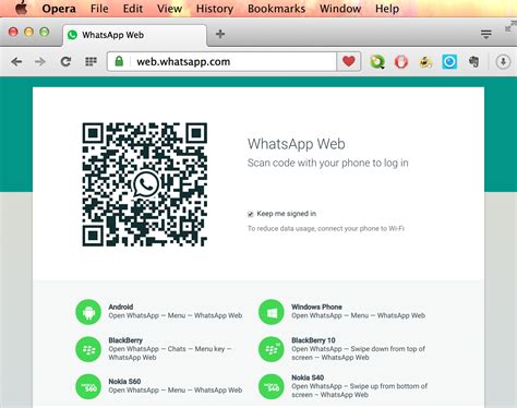 In the app, pull up the menu and click whatsapp web. Chat with WhatsApp Web using Opera for computers - Opera India