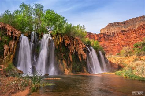 Sacred Waters Navajo Falls Grand Canyon Arizona Max Foster