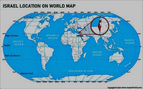 Where Is Israel Located In Asia Continent Israel Location On World