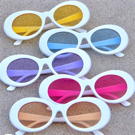 Clout Goggles Featuring Colored Tinted Lenses ~ 5 Awesome Colors To