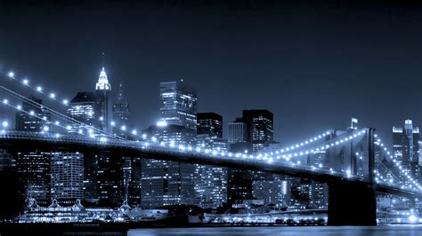 Illuminated Bridge At Night High Definition High Resolution Hd