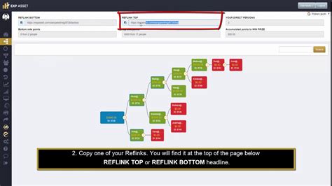 Exp Asset How To Use Reflinks Kako Koristiti Ref Link Youtube