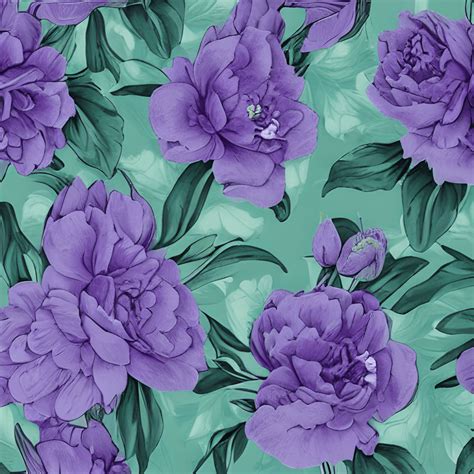 Vintage Floral Wrapping Paper · Creative Fabrica