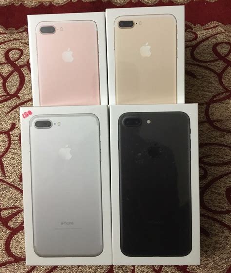 Apple Iphone 7 Plus Black Rose Gold Silver 32gb 128gb 256gb Unlocked