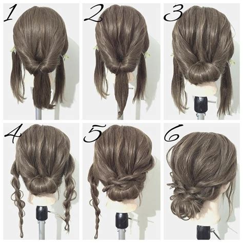 Whether you're in the market for a messy bun for running errands, a stylish french twist for holiday parties, or a boho, braided look for day or night, these updo ideas are. 30 MEDIUM LENGTH HAIRSTYLES | Visit My Channel For More ...