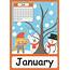 FREE Months Of The Year Flashcards  Perfect For Kindergarten