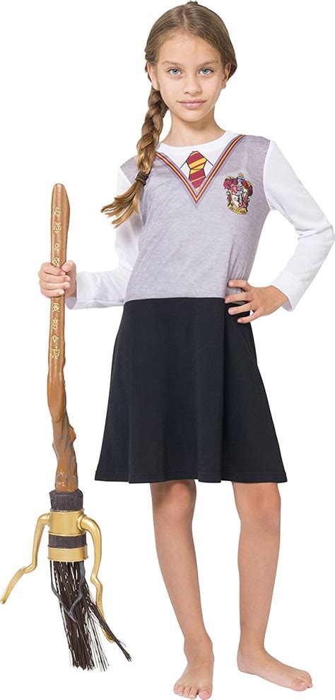 Kid Version Hermione Granger Cosplay Costume Kid Child Gryffindor