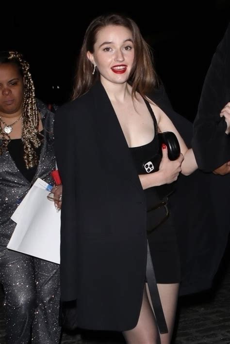 Kaitlyn Dever Leaves The Met Gala After Party At The Boom Boom Room