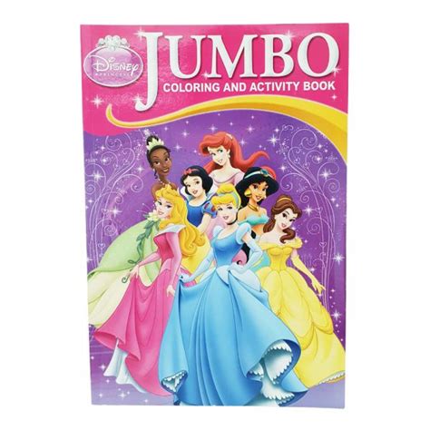 Easy To Learn Disney Princess Jumbo Coloring And Activity Book