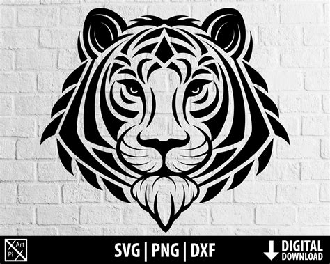 Tiger Stencil Stencil Art Vector Graphics Vector Art Make Your Own