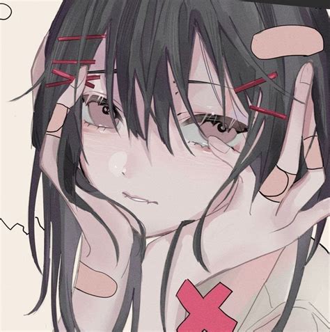 Sad Anime Pfps Pin On Cute Animation Characters Sad Anime Anime Art