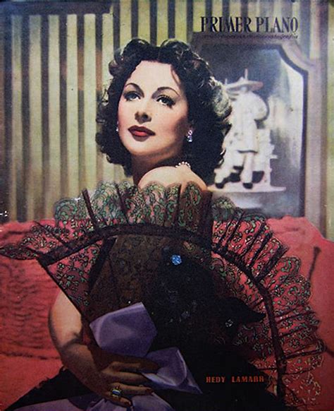Hedy Lamarr In Colour Hollywood Fashion In Hollywood List Of Magazines Hedy Lamarr Heyday