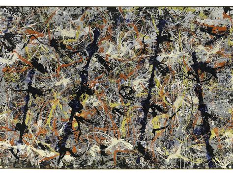 Jackson Pollock Painting Reproduction Free Form 1946 Ph