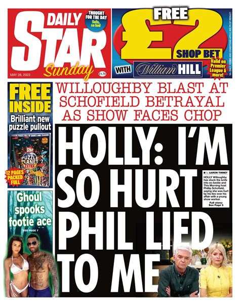 Daily Star Sunday Front Page 4th Of June 2023 Tomorrows Papers Today