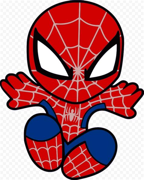 HD Spiderman baby chibi PNG | Citypng