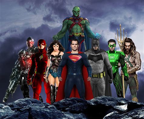 Justice League Founding Members By Gothamknight99 On Deviantart