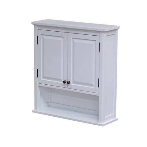 Dorset 27w X 29h Wall Mounted Bath Storage Cabinet W Two Doors And