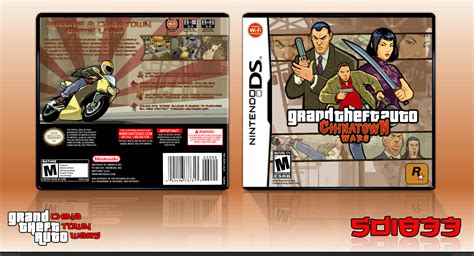 Grand Theft Auto: Chinatown Wars Nintendo DS Box Art Cover by sd1833