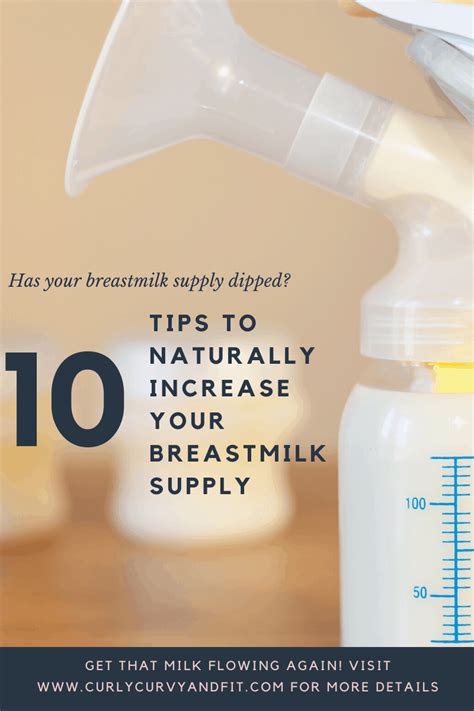 10 Tips To Naturally Increase Your Breastmilk Supply Steviemstarks