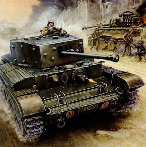 British Cromwell Cruiser Tank There Were More Than 4000 Of Them Build
