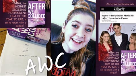 Tessa finds herself struggling with her complicated relationship with hardin; WE'RE GETTING A SEQUEL!!! | AFTER WE COLLIDED NEWS - YouTube