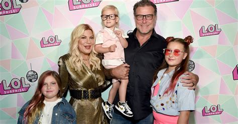 Tori Spelling Defends Daughters Hair Color And Makeup After Follower
