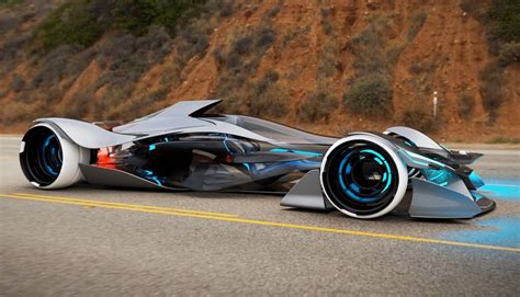 Infiniti Synaptiq Modular Racing Vehicle Concept Cars Futuristic