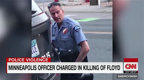 Officer Charged In Death Of George Floyd Cnn Video