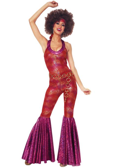 70s Foxy Lady Costume Mad World Fancy Dress