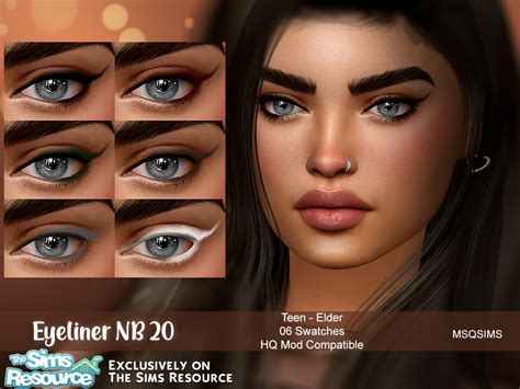 Eyeliner Nb20 At Msq Sims Sims 4 Updates