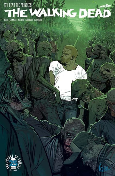 The Walking Dead 171 Variant Comic Book Cover By De Felici Announced