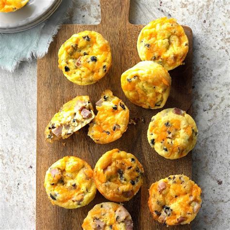 Bite Sized Delights Try These Mini Ham Quiches Today