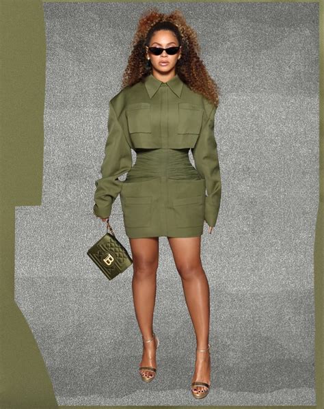 Beyoncé Wears Green Balmain Outfit At Queen And Slim Screening Popsugar