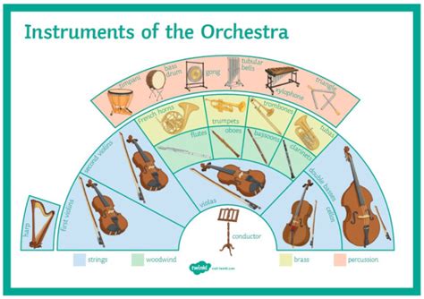 What Are The Four Families Of The Orchestra Twinkl Teaching Wiki