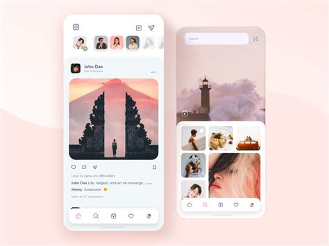 Instagram Redesign Concept By Priti Patil On Dribbble
