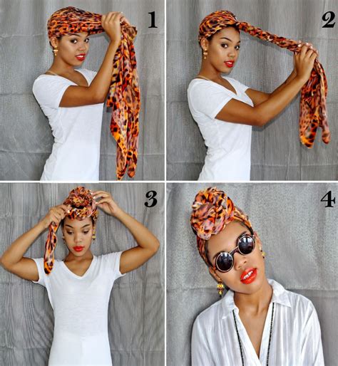 how to tie a turban a step by step guide stylishlee scarf hairstyles african head scarf