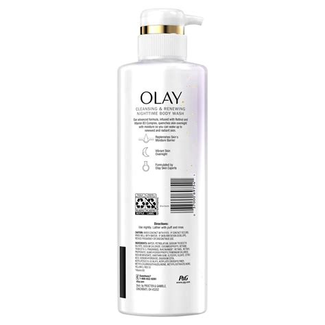 Olay Cleansing And Renewing Nighttime Body Wash With Vitamin B3 And