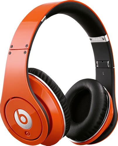 Beats By Dr Dre Beats Studio Over The Ear Headphones Orange Bt Ov